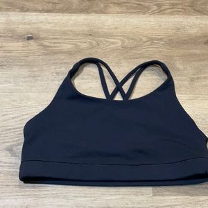 Black Athleta Girl sport bra- Size L/12 Like New